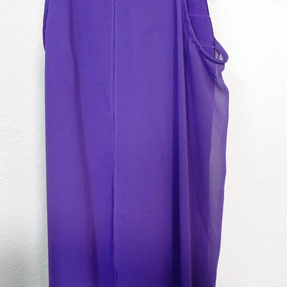 Venus Bandage Purple Dress Size 4 - Picture 7 of 14